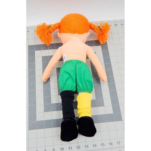 Pippi Longstockings Cloth Doll Astrid Lindgren 13 Inch Swedish Micki Leksaker - Picture 7 of 10